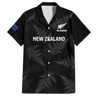 New Zealand Silver Fern Rugby Family Matching Off Shoulder Short Dress and Hawaiian Shirt 2023 Go Aotearoa Champions World Cup - Wonder Print Shop