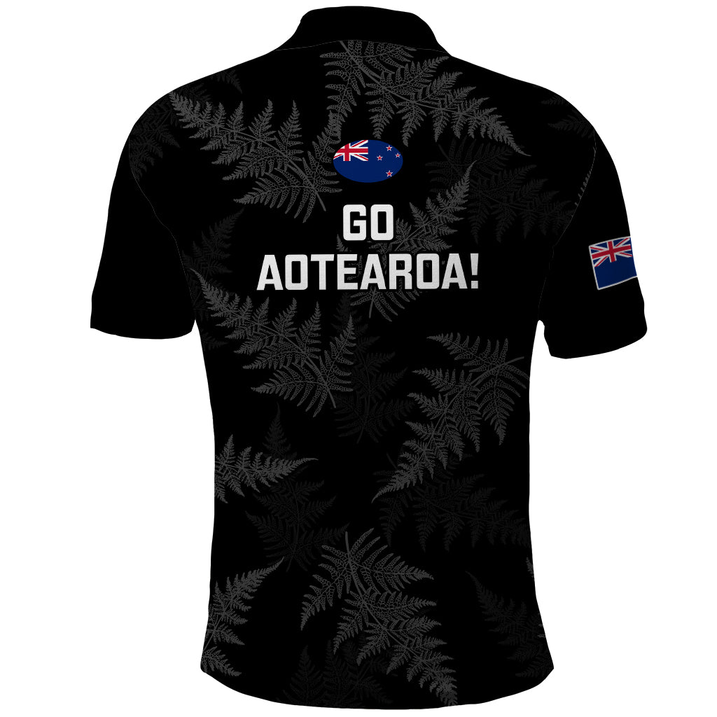 New Zealand Silver Fern Rugby Polo Shirt 2023 Go Aotearoa Champions World Cup - Wonder Print Shop