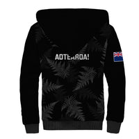 New Zealand Silver Fern Rugby Sherpa Hoodie 2023 Go Aotearoa Champions World Cup - Wonder Print Shop