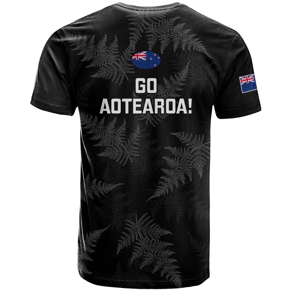 New Zealand Silver Fern Rugby T Shirt 2023 Go Aotearoa Champions World Cup - Wonder Print Shop