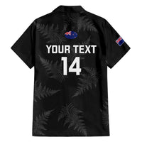 Custom New Zealand Silver Fern Rugby Family Matching Summer Maxi Dress and Hawaiian Shirt 2023 Go Aotearoa Champions World Cup - Wonder Print Shop