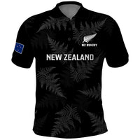 New Zealand Silver Fern Rugby Polo Shirt 2023 Go Aotearoa World Cup - Wonder Print Shop