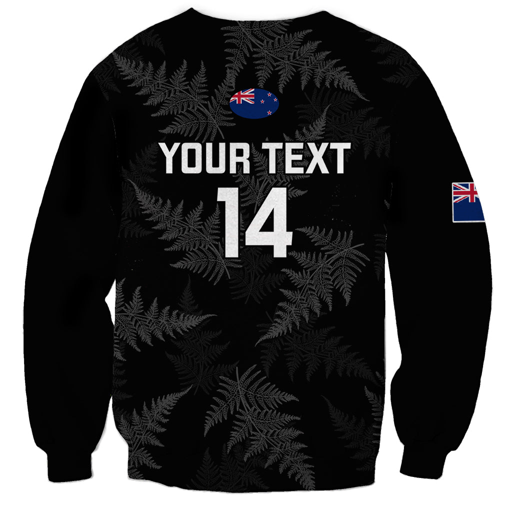 Custom New Zealand Silver Fern Rugby Sweatshirt 2023 Go Aotearoa Champions World Cup - Wonder Print Shop