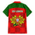 Portugal Rugby Family Matching Off Shoulder Maxi Dress and Hawaiian Shirt Go Wolves Mix Coat Of Arms - Wonder Print Shop