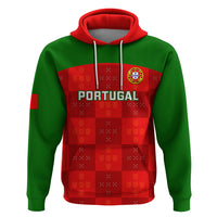 Portugal Rugby Hoodie Go Wolves Mix Coat Of Arms - Wonder Print Shop