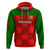 Portugal Rugby Hoodie Go Wolves Mix Coat Of Arms - Wonder Print Shop