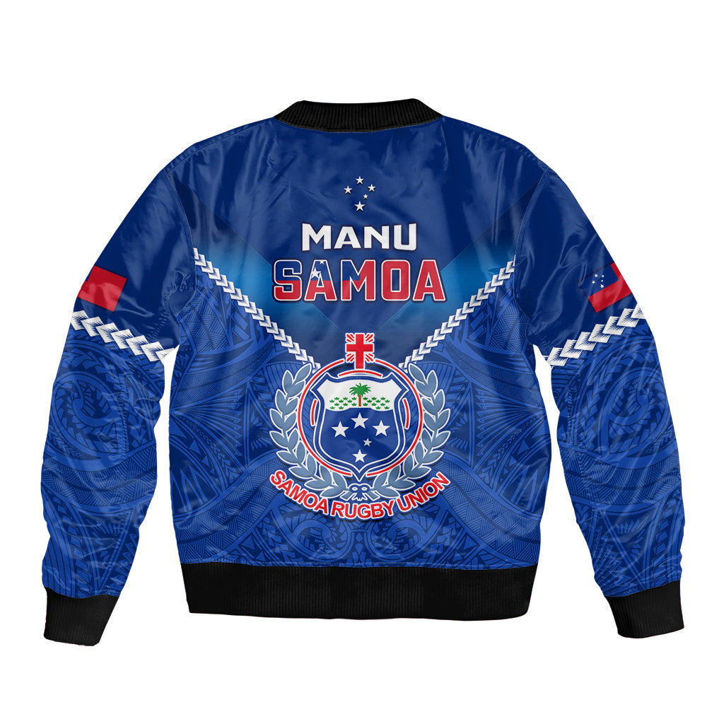 Samoa Rugby Bomber Jacket 2023 Go Manu Samoa - Wonder Print Shop