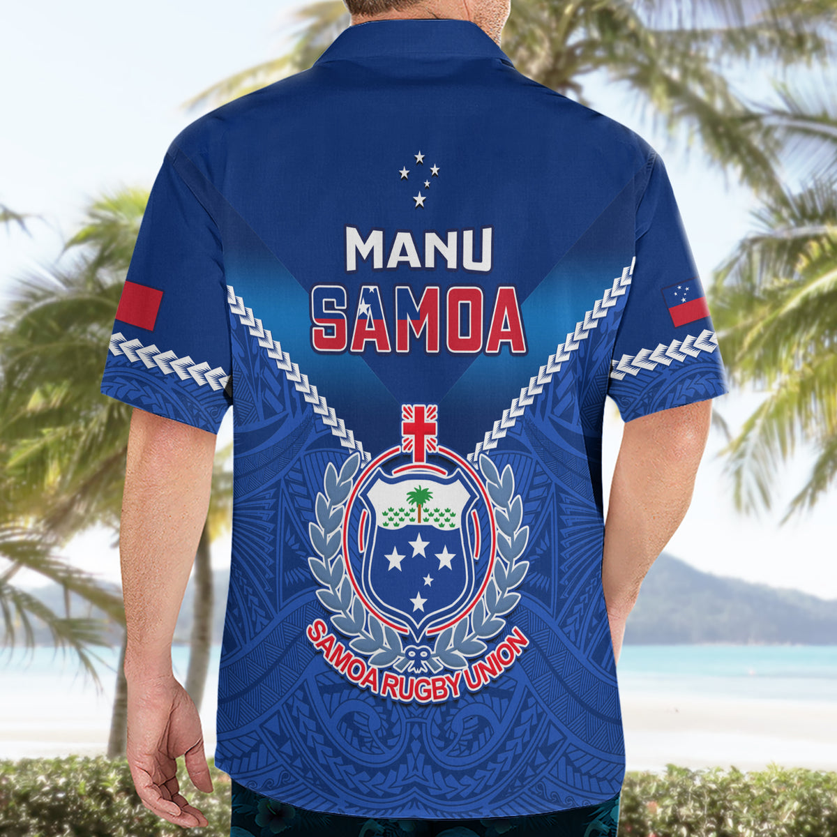 Samoa Rugby Hawaiian Shirt 2023 Go Manu Samoa - Wonder Print Shop