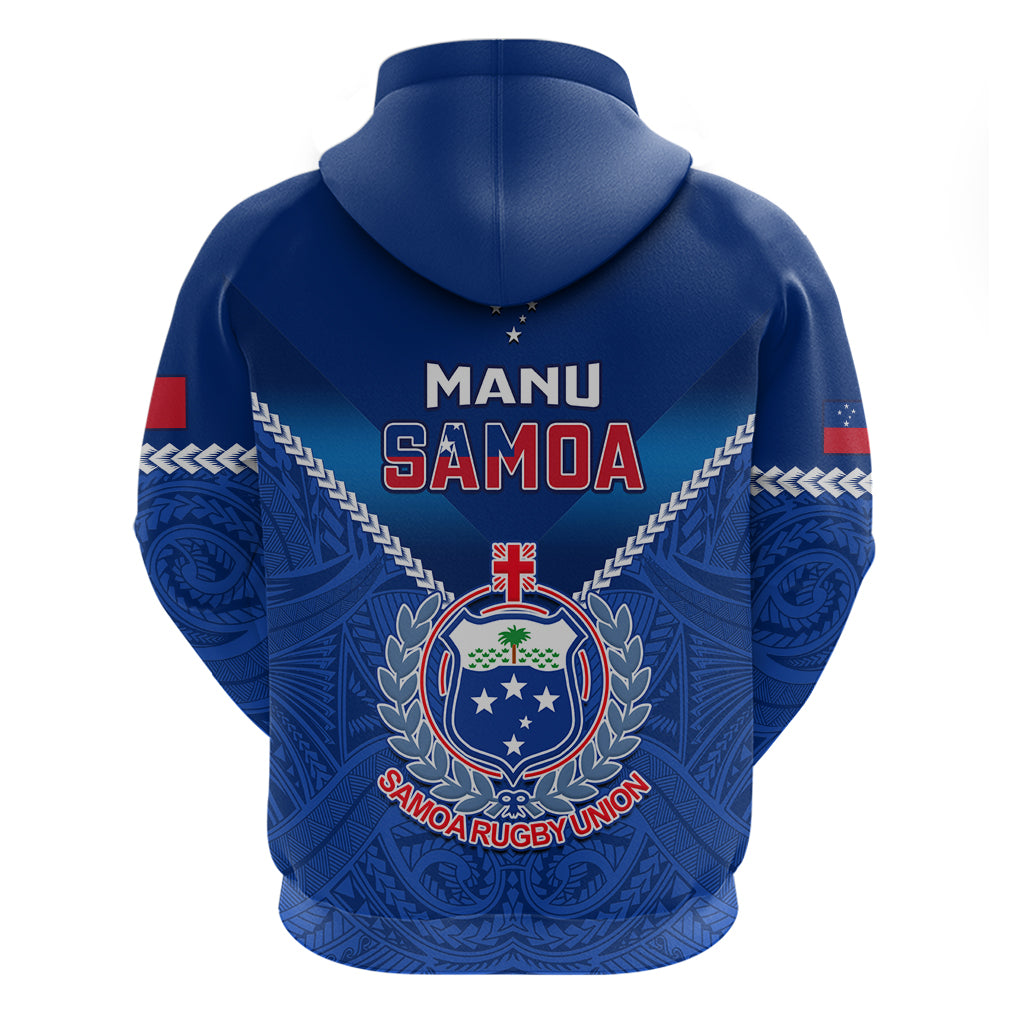 Samoa Rugby Hoodie 2023 Go Manu Samoa - Wonder Print Shop