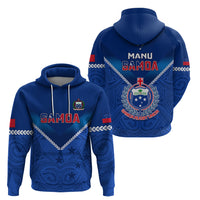 Samoa Rugby Hoodie 2023 Go Manu Samoa - Wonder Print Shop