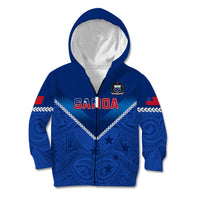 Samoa Rugby Kid Hoodie 2023 Go Manu Samoa - Wonder Print Shop