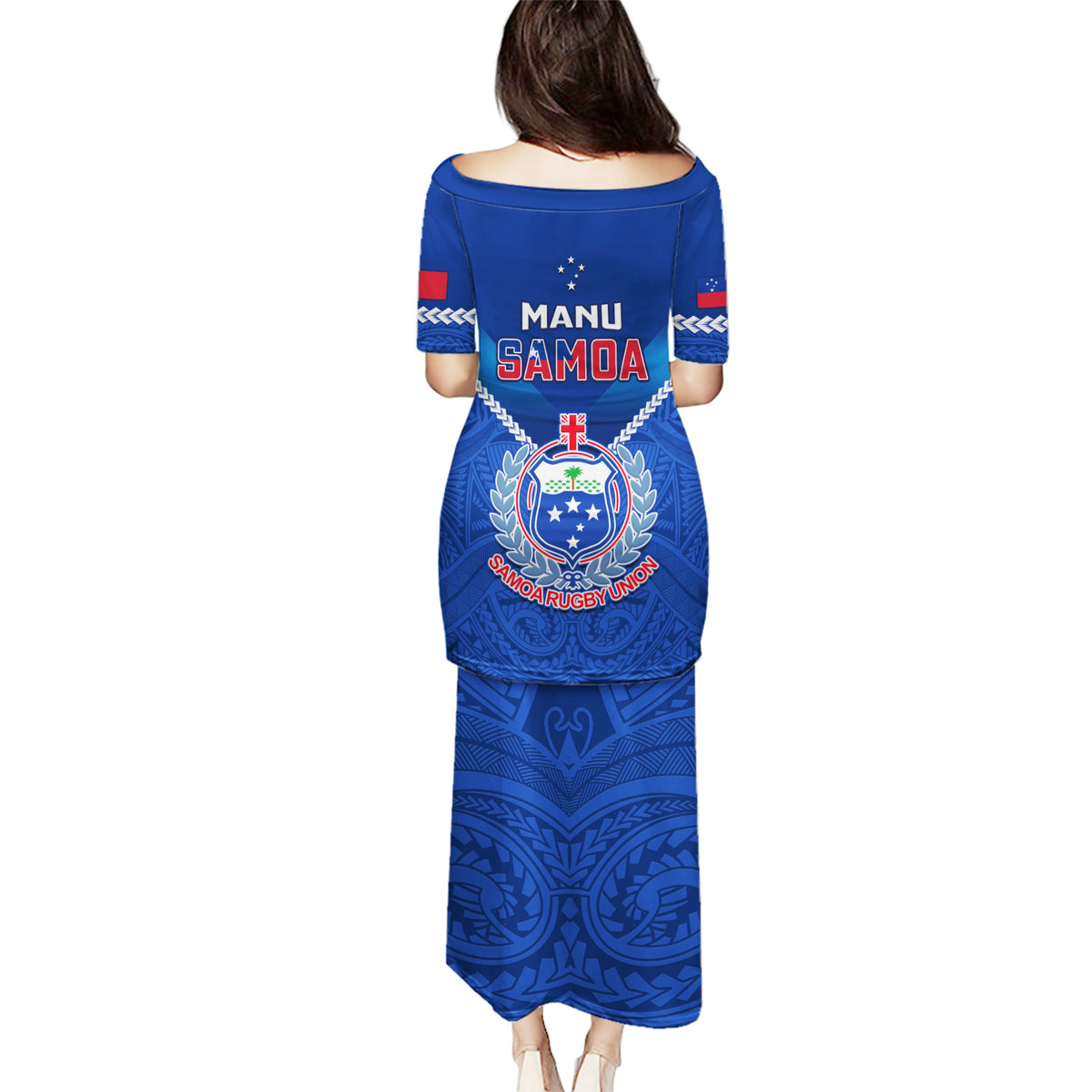Samoa Rugby Puletasi 2023 Go Manu Samoa - Wonder Print Shop