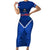 Samoa Rugby Short Sleeve Bodycon Dress 2023 Go Manu Samoa - Wonder Print Shop