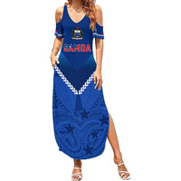 Samoa Rugby Summer Maxi Dress 2023 Go Manu Samoa - Wonder Print Shop
