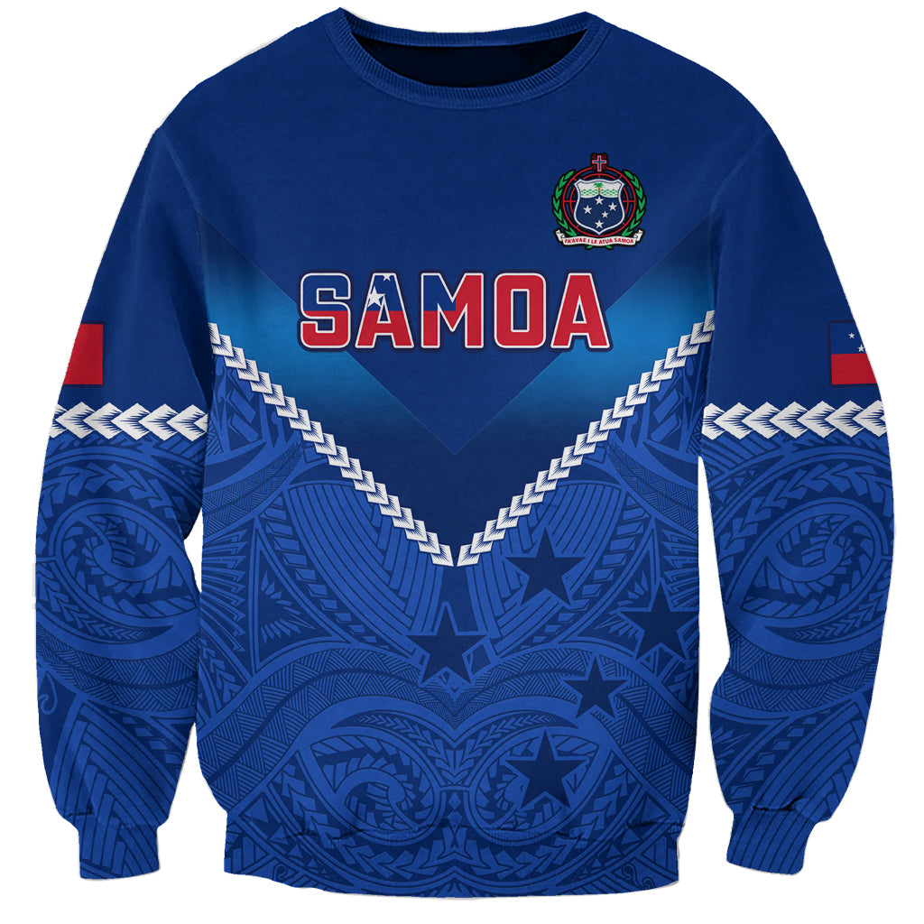 Samoa Rugby Sweatshirt 2023 Go Manu Samoa - Wonder Print Shop