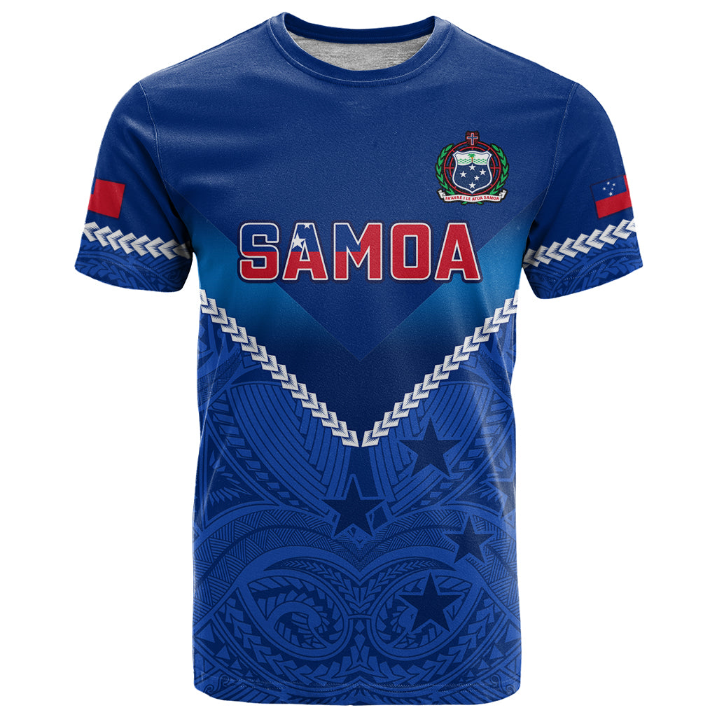 Samoa Rugby T Shirt 2023 Go Manu Samoa - Wonder Print Shop