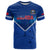 Samoa Rugby T Shirt 2023 Go Manu Samoa With Polynesian Tattoo - Wonder Print Shop