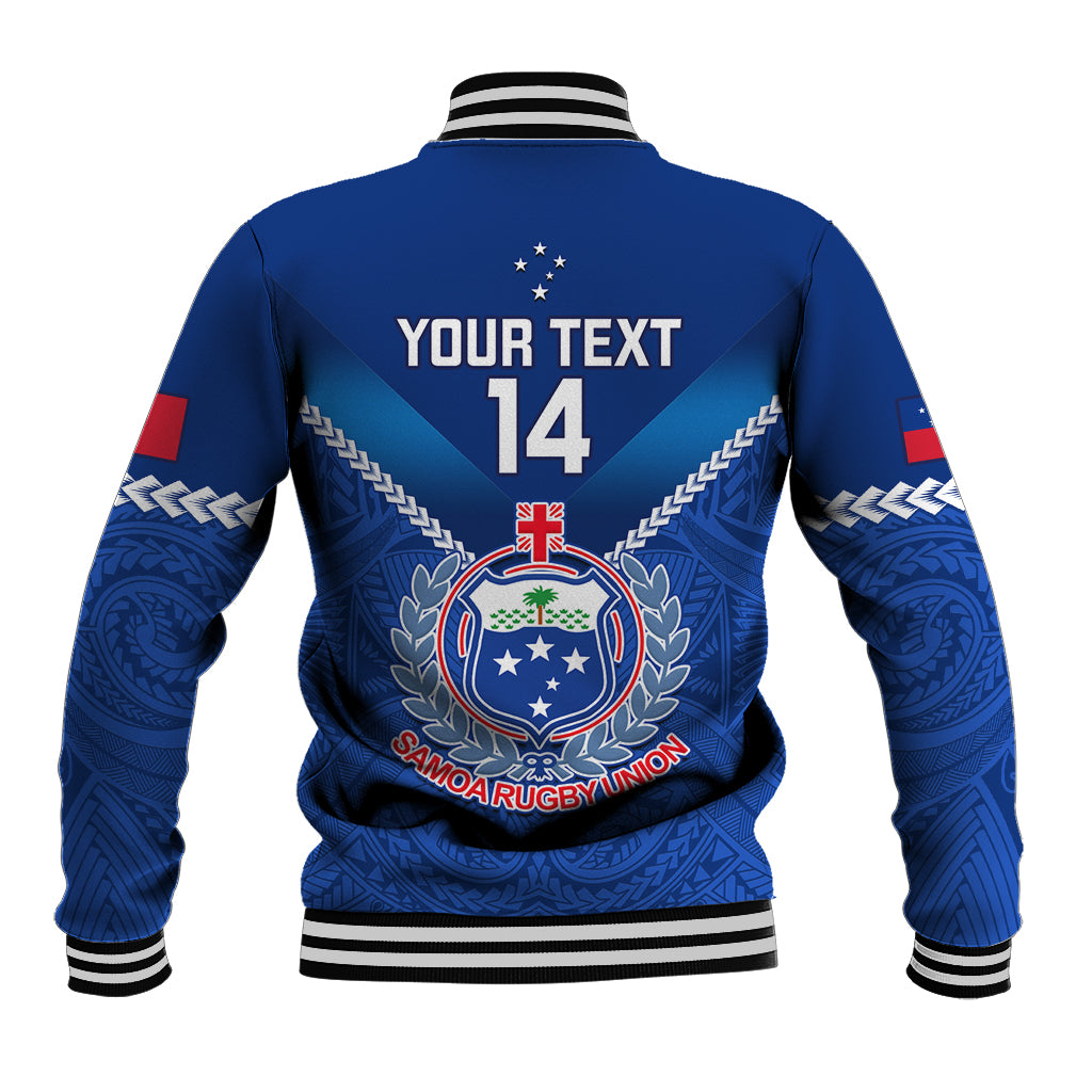 Custom Samoa Rugby Baseball Jacket 2023 Go Manu Samoa - Wonder Print Shop