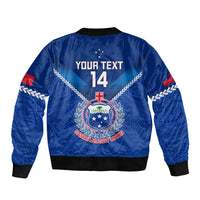 Custom Samoa Rugby Bomber Jacket 2023 Go Manu Samoa - Wonder Print Shop