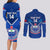 Custom Samoa Rugby Couples Matching Long Sleeve Bodycon Dress and Long Sleeve Button Shirts 2023 Go Manu Samoa - Wonder Print Shop