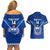 Custom Samoa Rugby Couples Matching Off Shoulder Short Dress and Hawaiian Shirt 2023 Go Manu Samoa - Wonder Print Shop