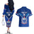 Custom Samoa Rugby Couples Matching Off The Shoulder Long Sleeve Dress and Hawaiian Shirt 2023 Go Manu Samoa - Wonder Print Shop