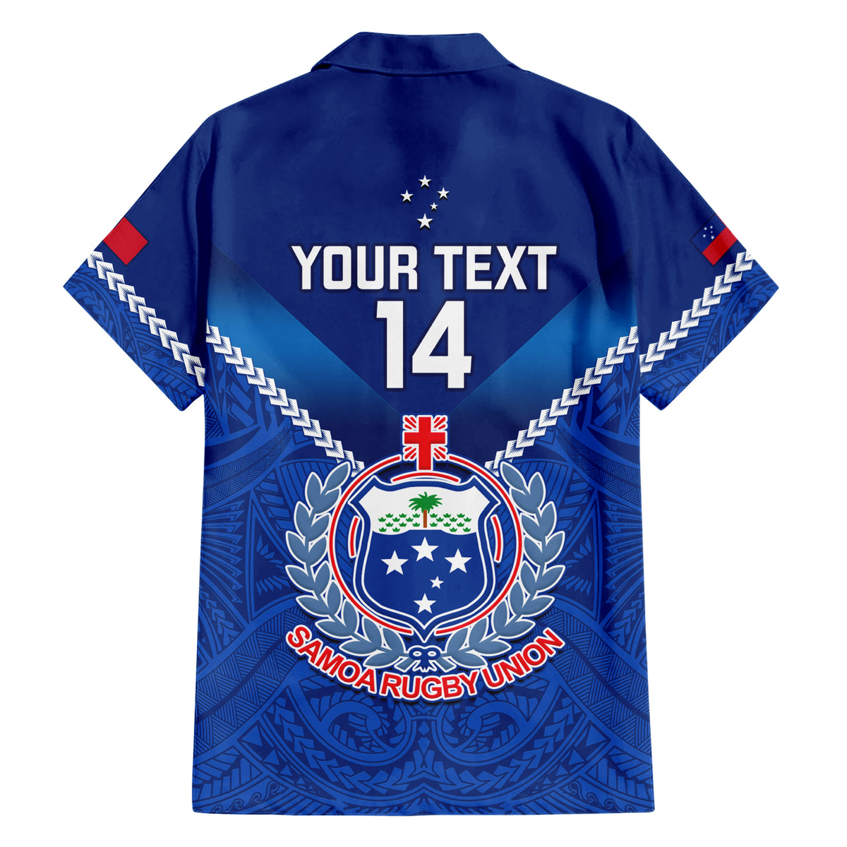 Custom Samoa Rugby Hawaiian Shirt 2023 Go Manu Samoa - Wonder Print Shop