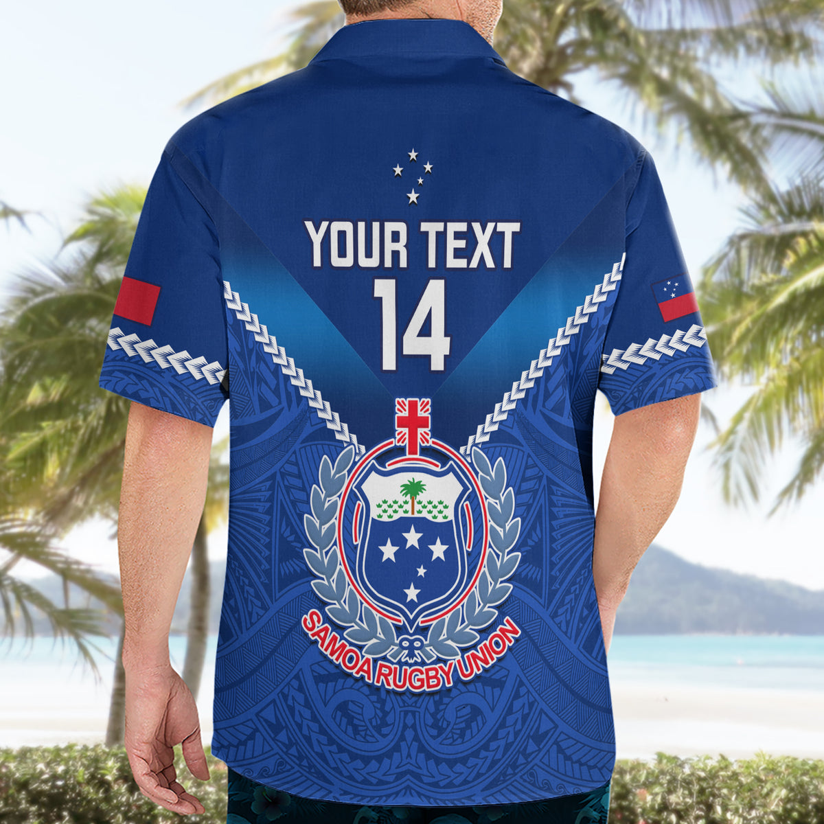 Custom Samoa Rugby Hawaiian Shirt 2023 Go Manu Samoa - Wonder Print Shop