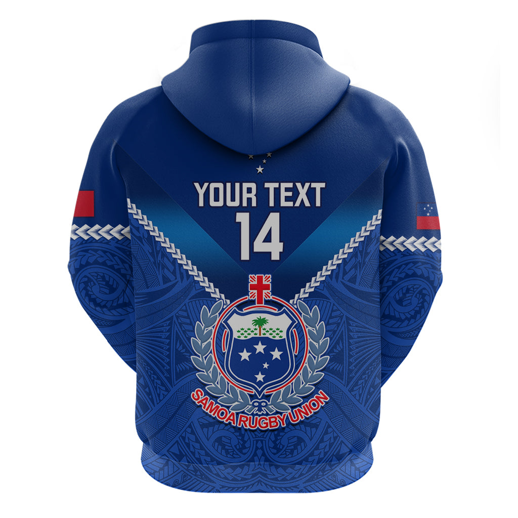 Custom Samoa Rugby Hoodie 2023 Go Manu Samoa - Wonder Print Shop