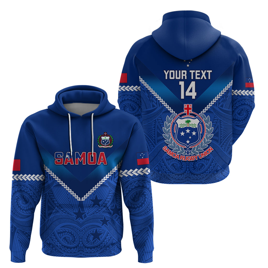 Custom Samoa Rugby Hoodie 2023 Go Manu Samoa - Wonder Print Shop
