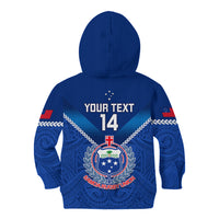 Custom Samoa Rugby Kid Hoodie 2023 Go Manu Samoa - Wonder Print Shop