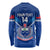 Custom Samoa Rugby Long Sleeve Shirt 2023 Go Manu Samoa - Wonder Print Shop