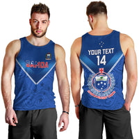 Custom Samoa Rugby Men Tank Top 2023 Go Manu Samoa - Wonder Print Shop
