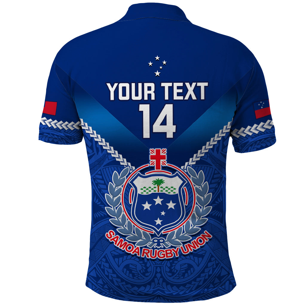 Custom Samoa Rugby Polo Shirt 2023 Go Manu Samoa - Wonder Print Shop
