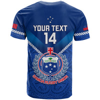 Custom Samoa Rugby T Shirt 2023 Go Manu Samoa - Wonder Print Shop