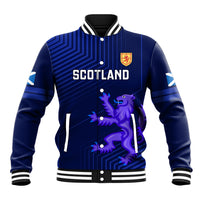 Scotland Rugby Baseball Jacket 2023 Go Scottish World Cup - Wonder Print Shop
