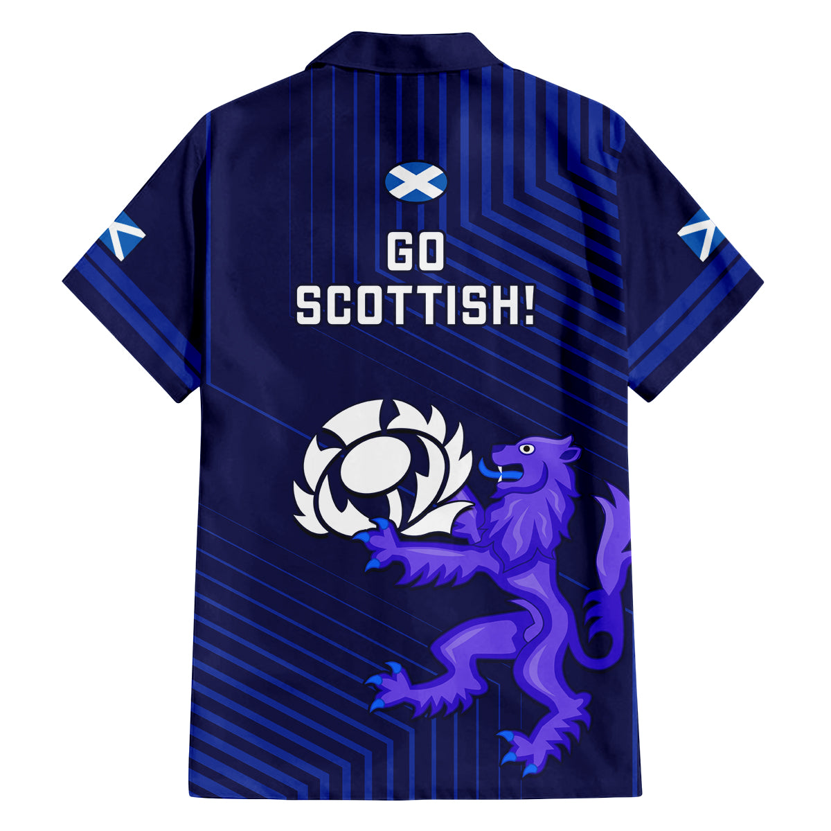 Scotland Rugby Family Matching Summer Maxi Dress and Hawaiian Shirt 2023 Go Scottish - Wonder Print Shop