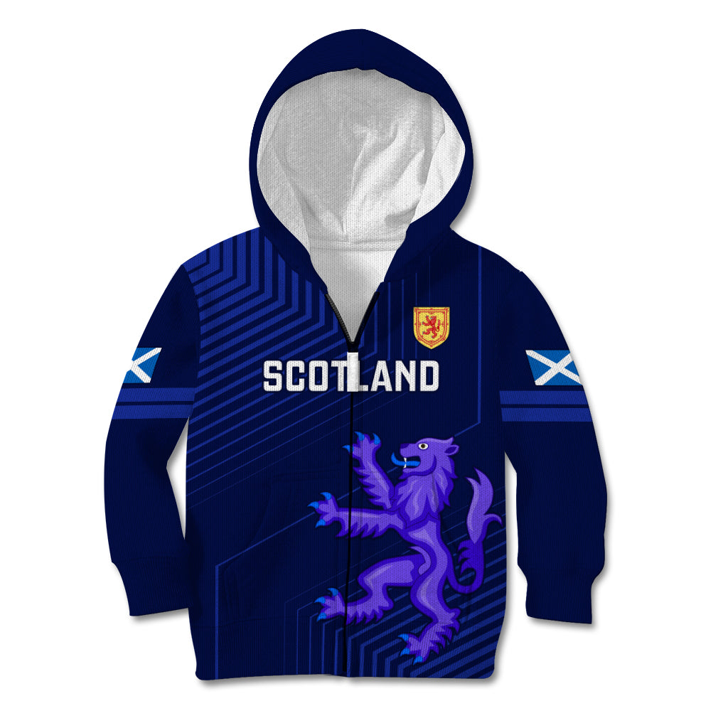 Scotland Rugby Kid Hoodie 2023 Go Scottish World Cup - Wonder Print Shop
