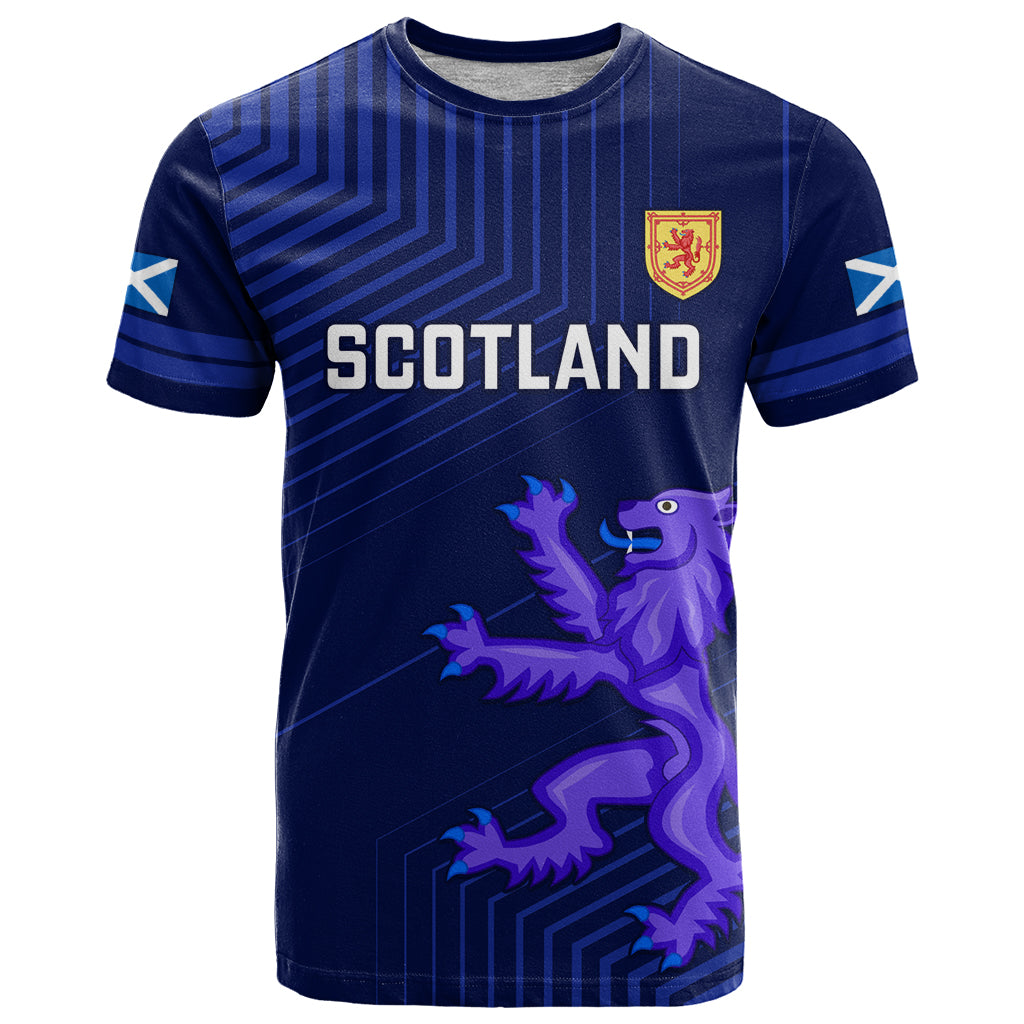 Scotland Rugby T Shirt 2023 Go Scottish World Cup LT14