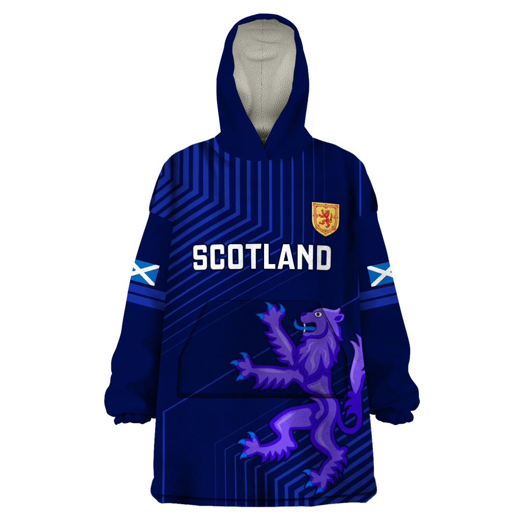 Scotland Rugby Wearable Blanket Hoodie 2023 Go Scottish - Wonder Print Shop