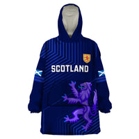 Scotland Rugby Wearable Blanket Hoodie 2023 Go Scottish - Wonder Print Shop
