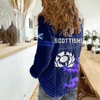 Scotland Rugby Women Casual Shirt 2023 Go Scottish - Wonder Print Shop