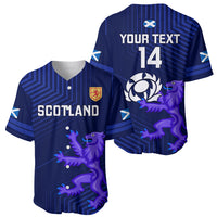 Custom Scotland Rugby Baseball Jersey 2023 Go Scottish - Wonder Print Shop