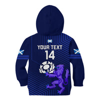 Custom Scotland Rugby Kid Hoodie 2023 Go Scottish - Wonder Print Shop