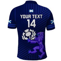 Custom Scotland Rugby Polo Shirt 2023 Go Scottish - Wonder Print Shop
