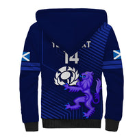Custom Scotland Rugby Sherpa Hoodie 2023 Go Scottish - Wonder Print Shop