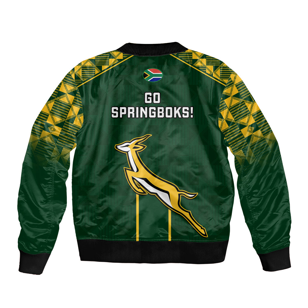 South Africa Rugby Bomber Jacket 2023 Go Champions World Cup Springboks - Wonder Print Shop