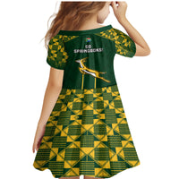 South Africa Rugby Family Matching Mermaid Dress and Hawaiian Shirt 2023 Go Champions World Cup Springboks - Wonder Print Shop