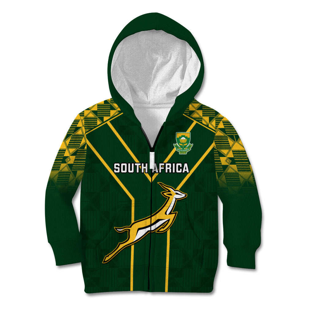 South Africa Rugby Kid Hoodie 2023 Go Champions World Cup Springboks - Wonder Print Shop