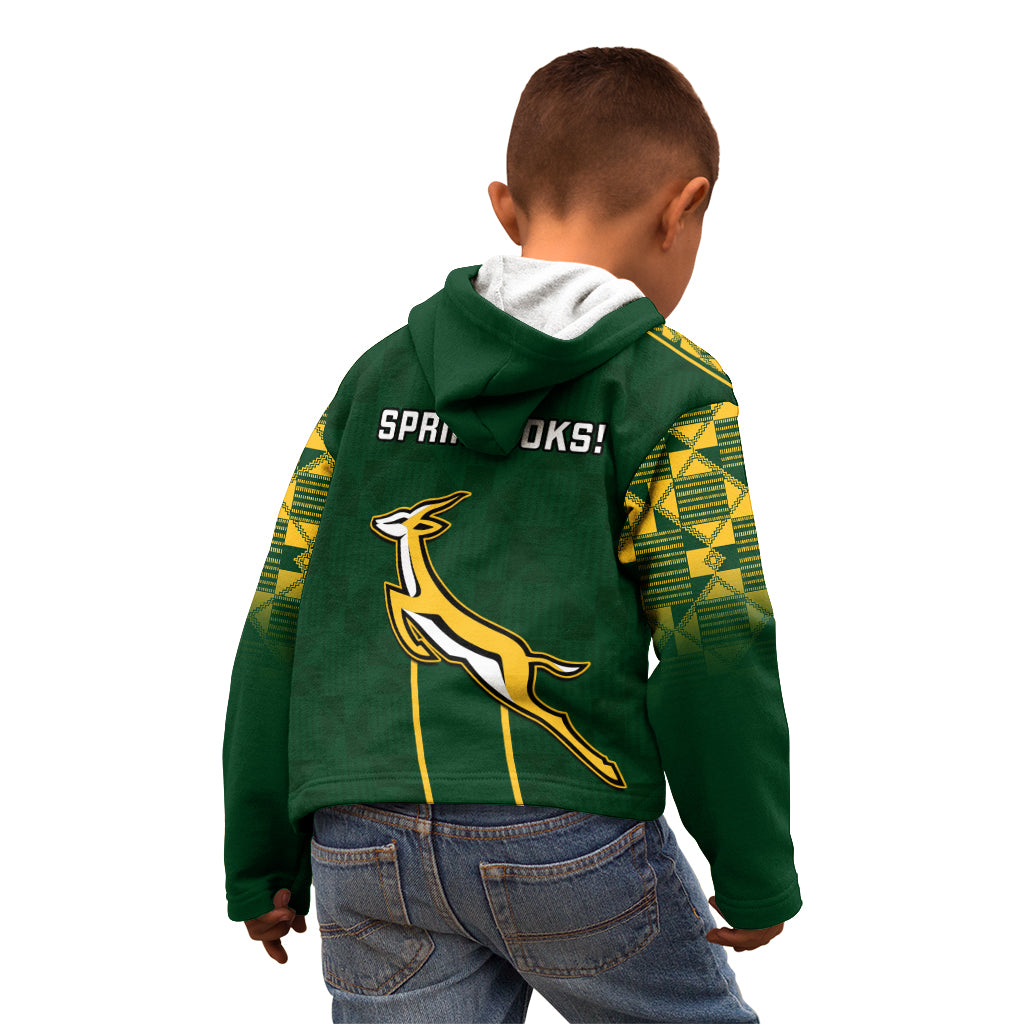 South Africa Rugby Kid Hoodie 2023 Go Champions World Cup Springboks - Wonder Print Shop